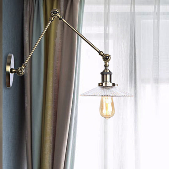 Clara’s Prismatic Sconce - Vintage Charm With Modern Appeal Silver