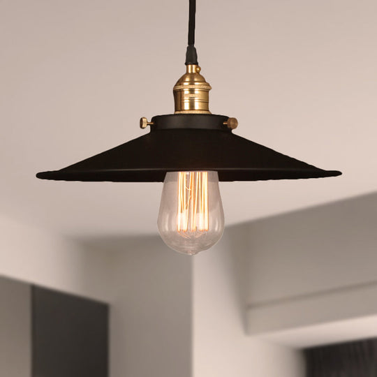 Industrial Elegance And Adjustable Illumination: The Conic Ceiling Pendant Brass