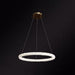 Diana - Modern Crystal Circle Chandelier (Choose Your Size & Tiers) Clear / 23.5’ Circline