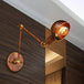 Nina Industrial Sconce - Rustic Charm With Modern Flexibility Rust / 8’ + 8’