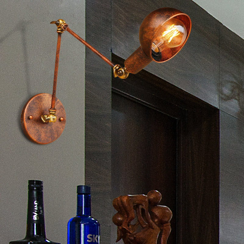 Nina Industrial Sconce - Rustic Charm With Modern Flexibility