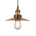 Sélène Barn Shade Metal Suspension Light - Industrial Style