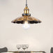 Sélène Barn Shade Metal Suspension Light - Industrial Style