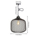 Ethan’s Industrial Wire Mesh Pendant Lamp: A Touch Of Charm