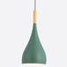 Kiara Modern Teardrop Pendant: A Touch Of Elegance For Your Space Green / 6.5’