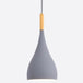 Kiara Modern Teardrop Pendant: A Touch Of Elegance For Your Space Grey / 6.5’