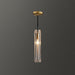 Crystal Brilliance: Customizable Elegance For Your Modern Space Brass / Cylinder