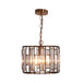 Everly’s Enchanting Embrace: Modern Black Crystal Pendant Lamp