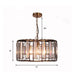 Everly’s Enchanting Embrace: Modern Black Crystal Pendant Lamp