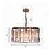 Everly’s Enchanting Embrace: Modern Black Crystal Pendant Lamp