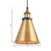 Sélène Barn Shade Metal Suspension Light - Industrial Style