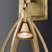 Modern Gold Teardrop Wall Sconce - Metal Surface Mount Light Wall Light