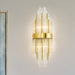 Modern Elegance Meets Sparkling Brilliance: The Gold Layered Crystal Sconce Light