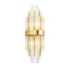 Modern Elegance Meets Sparkling Brilliance: The Gold Layered Crystal Sconce Light