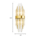 Modern Elegance Meets Sparkling Brilliance: The Gold Layered Crystal Sconce Light