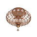 Reese Crystal Cage Chandelier: Modern Elegance Meets Timeless Charm