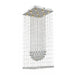 Cascading Brilliance: Modern Crystal Teardrop Flush Mount Ceiling Light