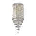 Adaline Elegance Meets Sparkling Light: Minimalist Crystal Flush Mount Ceiling Light