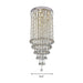 Adaline Elegance Meets Sparkling Light: Minimalist Crystal Flush Mount Ceiling Light