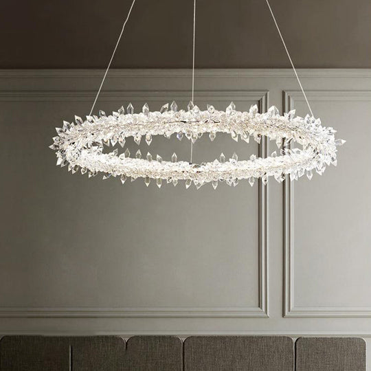 Nora Modern Led Chandelier: Light Up Your Home In Style Brass