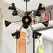 Embrace The Mid - Century Charm: The Industrial Sputnik Chandelier