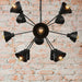 Embrace The Mid - Century Charm: The Industrial Sputnik Chandelier