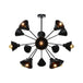 Embrace The Mid - Century Charm: The Industrial Sputnik Chandelier