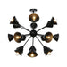 Embrace The Mid - Century Charm: The Industrial Sputnik Chandelier