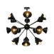 Embrace The Mid - Century Charm: The Industrial Sputnik Chandelier