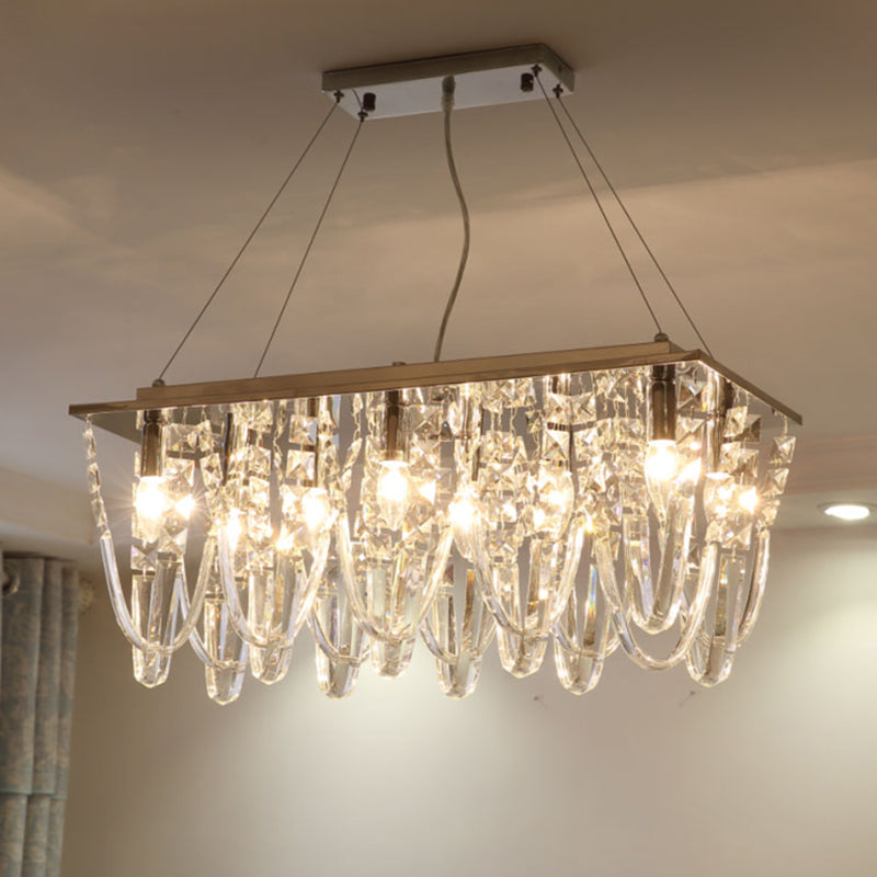 Ruth Cascading Crystal Chandelier: Modern Elegance With A Touch Of Whimsy