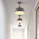 Emma’s Modern Adjustable Macaron Hexagon Ceiling Light - Elevate Your Space With Gray White And