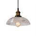 Sabelle’s Grid Glass Ceiling Light With Brass Bowl Shade - Industrial Elegance For Kitchens