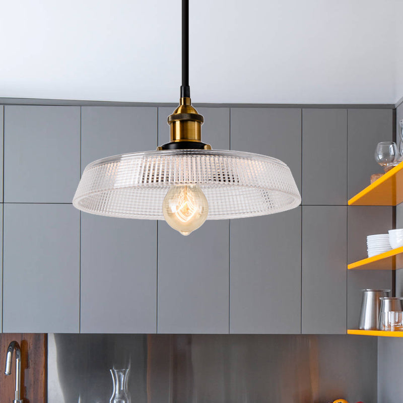 Brighten Your Space With Industrial Charm: The Farmhouse Brass Dome Pendant Light / 8’ Lighting