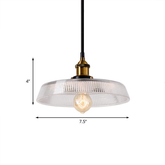 Brighten Your Space With Industrial Charm: The Farmhouse Brass Dome Pendant Light Lighting