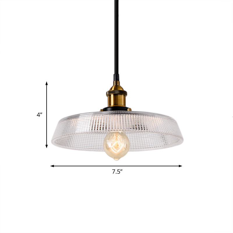 Brighten Your Space With Industrial Charm: The Farmhouse Brass Dome Pendant Light Lighting