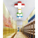 Colorful Symbol Shade Ceiling Light - Fun Led Kids Fixture For Bedrooms And Playrooms Yellow /