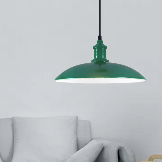 Eloise Industrial Duo - Tone Pendant: A Bold Statement Piece Green / 12.5’