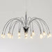 Harlow Sparkling Chandelier - Dazzling Display For Any Space 18 / Silver