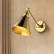 Captivate Your Living Room With Industrial Flair: The Conical Wall Mount Light Wall Light