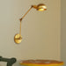 Watson’s Industrial Swing Arm: Brass Beauty For Focused Light (1 - Light Sconce)