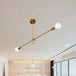 Sophia’s Modern Brass Chandelier - Timeless Elegance