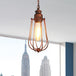 Briella Industrial Pendant Lamp: Rustic Charm For Your Bedroom