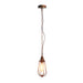 Briella Industrial Pendant Lamp: Rustic Charm For Your Bedroom