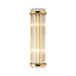 Evelyn - Exquisite 2 - Light Crystal Wall Sconce In Gold Finish