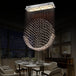 Paislee Modern Crystal Flushmount: A Touch Of Sparkling Elegance For Your Dining Room