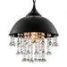 Harlow - Glamorous Industrial Pendant Light With Crystal Accents (1 - Light)