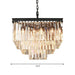 Ariel Cascading Crystal Elegance: Modern Chandelier (5 Tiers Or More) Chandelier