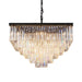 Ariel Cascading Crystal Elegance: Modern Chandelier (5 Tiers Or More) Chandelier