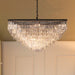 Ariel Cascading Crystal Elegance: Modern Chandelier (5 Tiers Or More) Chandelier