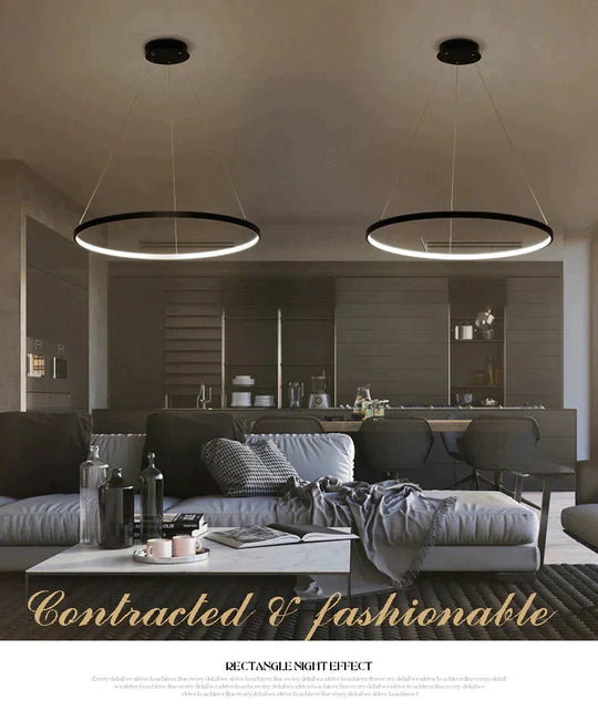 Unveiling Modern Elegance: Cascading Circle Pendant Lights For Any Space